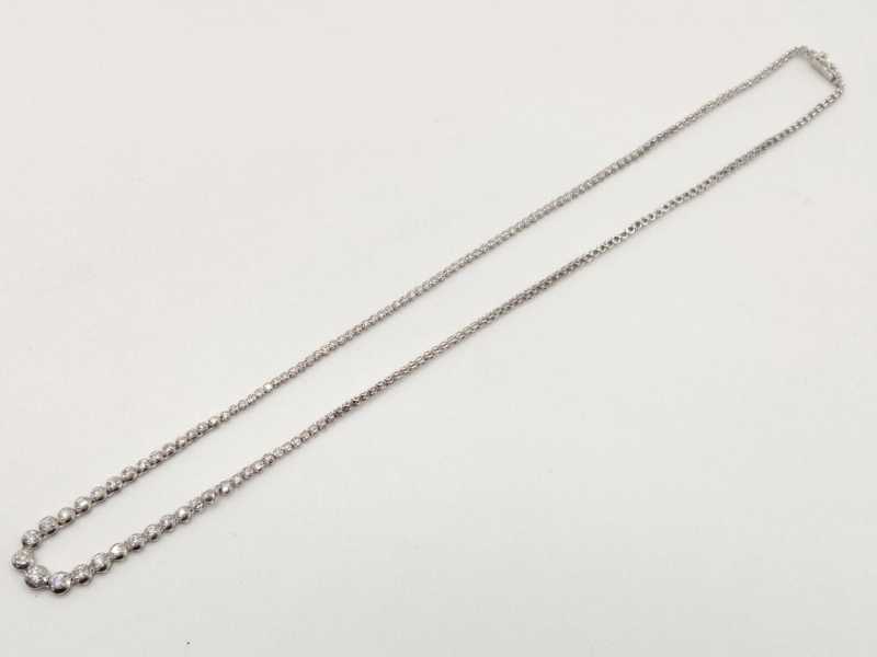 ダイヤモンド買取　 ネックレス Pt900 ダイヤ3.30ct 